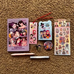KPOP Demon Hunters Stationery Set